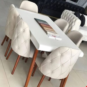 میز غذاخوری(نهارخوری)شش نفره کد۶۰۶